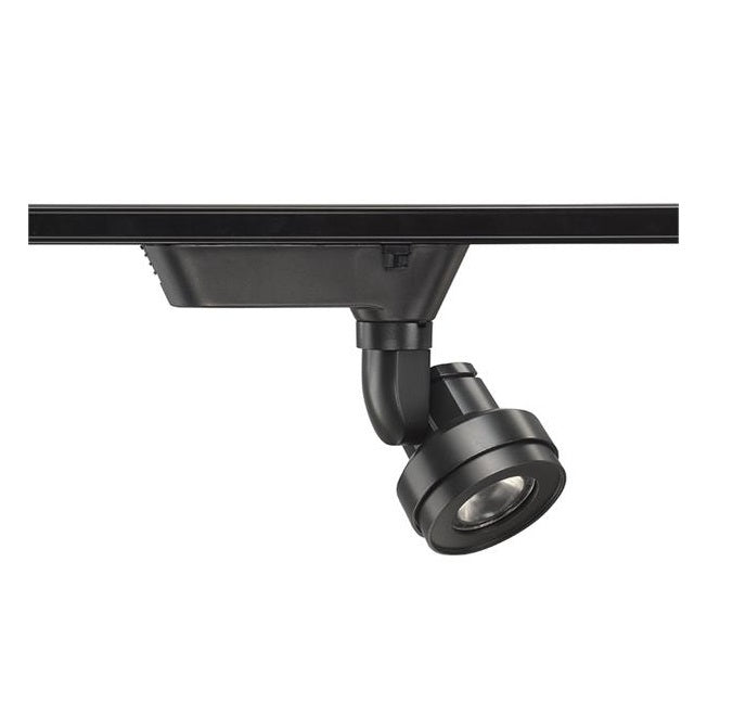 Juno Track Lighting T252L-4K-F-BL Cylindra 18W LED 4000K, Flood Beam Spread, Black Finish