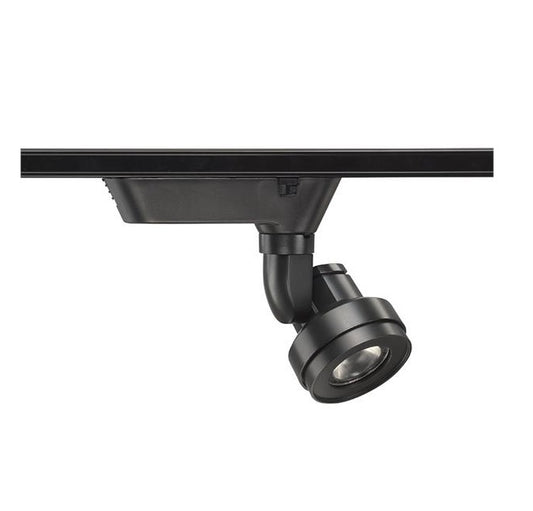 Juno Track Lighting T252L-27K-N-BL Cylindra 18W LED 2700K, Narrow Flood Beam Spread, Black Finish