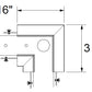 Juno TR24L WH L Connector Housing, White Color