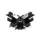 Juno TR26 BL X Connector Housing, Black Color