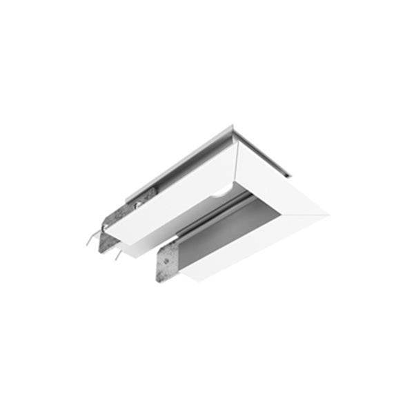 Juno TR38D WH Drywall/Rigid Ceiling End Feed Housing, White Color