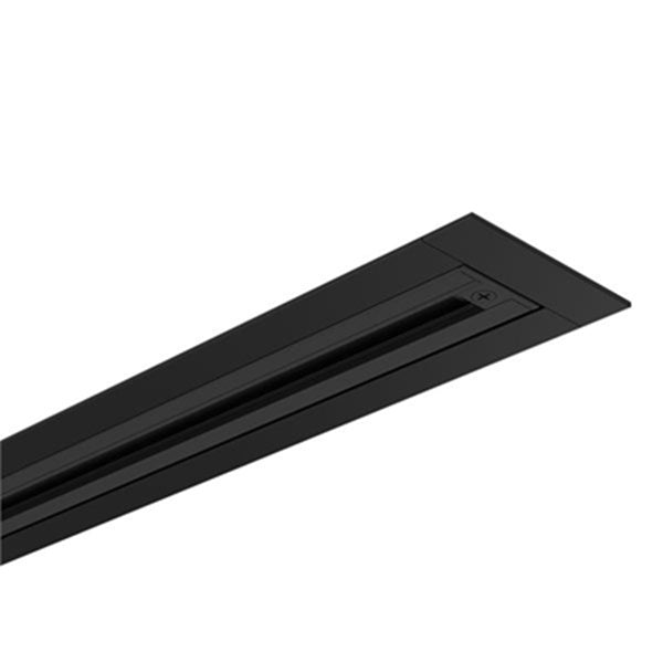 Juno TREC2 TB 8FT BL Trac Lighting 8 ft Track, Trac Master and Trac Lites Track System, T-Bar Ceiling, Black Color