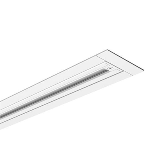 Juno TREC2 D 8FT WH Trac Lighting 8 ft Track Housing for Trac Master and Trac Lites Track System, Drywall/Rigid Ceiling, White Color