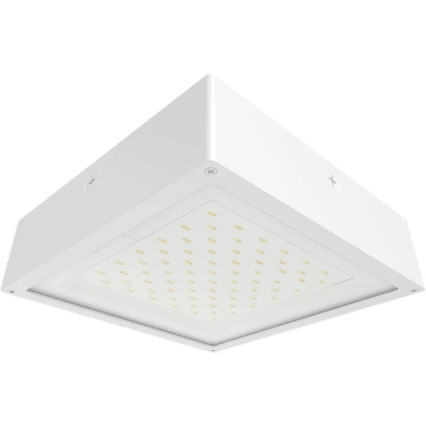 RAB VAN34-60FW Vandalproof Field-Adjustable Canopy Lights, 60/50/40W, 3000/4000/5000K, 5929-9145 lumens, Bronze