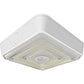 RAB VAN40W 40/30/20W Square Field-Adjustable Garage Canopy LED Light, 3000K/4000K/5000K, 2687-5696 Lumens, White