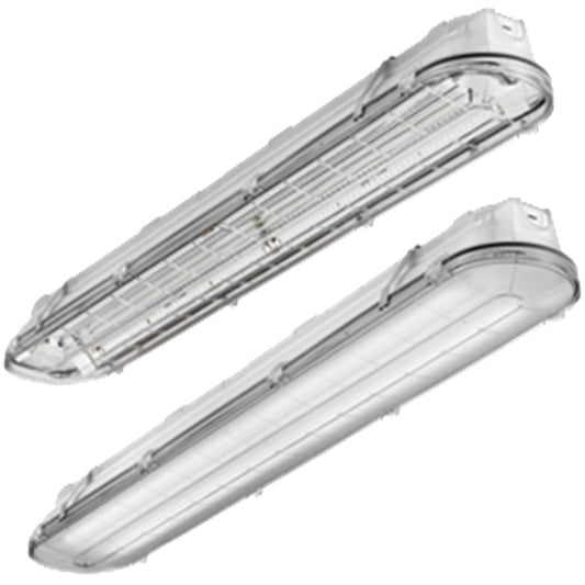 Lithonia VAP 4000LM PCL WD MVOLT GZ10 40K 80CRI WLF Vandal-Resistant Linear LED Light, 4000 Lumens, Clear Polycarbonate Lens, Wide Distribution, 120-277V, 0-10V Dimming, 4000K, 80 CRI, Wet Location
