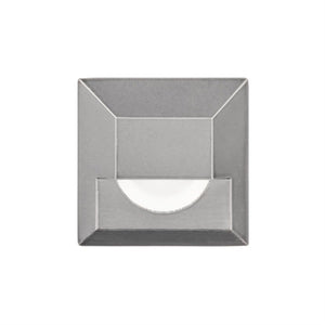 WAC Lighting 2061-27SS 2" Inground Square Step Light, 2700K Color Temperature, 85 CRI, Stainless Steel