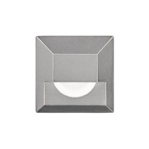 WAC Lighting 2061-27SS 2" Inground Square Step Light, 2700K Color Temperature, 85 CRI, Stainless Steel