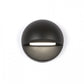 WAC Lighting 3011-27BK Deck and Patio Circle LED Light, 2700K Color Temperature, 90 CRI, Black on Aluminum