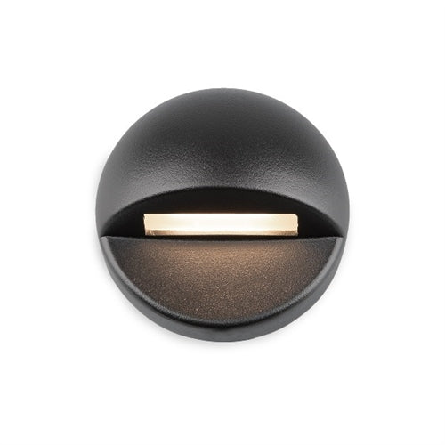 WAC Lighting 3011-27BZ Deck and Patio Circle LED Light, 2700K Color Temperature, 90 CRI, Bronze on Aluminum