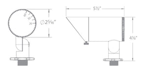 WAC Lighting 5311-27BK Accent Interbeam, Landscape Lighting, 12V, 2700K Color Temperature, Black on Aluminum