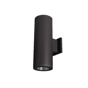 WAC Lighting DS-WD05-F35B-BK  Tube Architectural 13" LED Outdoor Wall Sconce, Towards the Wall, 3500K Color Temperature, 85 CRI, Black