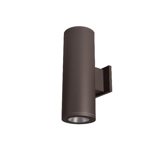 WAC Lighting DS-WD05-F35B-BZ  Tube Architectural 13" LED Outdoor Wall Sconce, Towards the Wall, 2700K Color Temperature, 90 CRI, Bronze