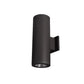 WAC Lighting DS-WD05-F930B-BK  Tube Architectural 13" LED Outdoor Wall Sconce, Towards the Wall, 3000K Color Temperature, 90 CRI, Black