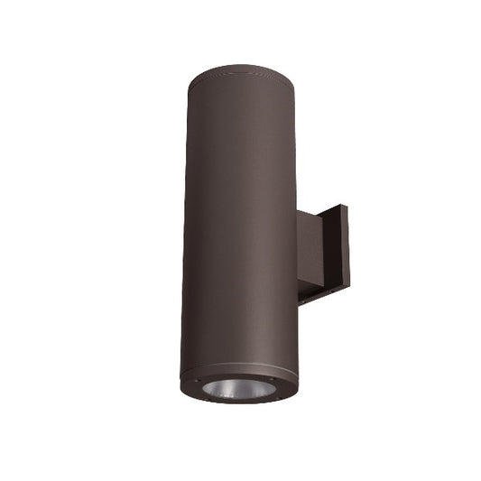 WAC Lighting DS-WD06-F35A-BZ Tube Architectural 18" LED Outdoor Wall Sconce, Away from the Wall, 2700K Color Temperature, 90 CRI, Bronze