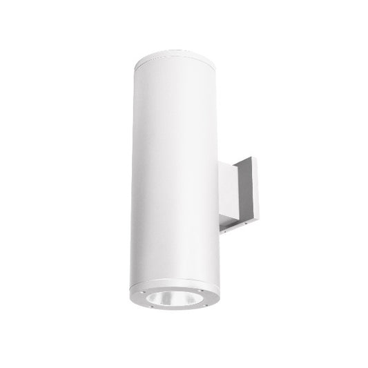 WAC Lighting DS-WD06-F35B-WT Tube Architectural 18" LED Outdoor Wall Sconce, Towards the Wall, 4000K Color Temperature, 85 CRI, White