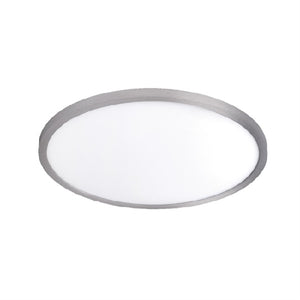 WAC Lighting FM-11RN-930-NI 11" LED Round Ceiling and Wall Mount, 20W, 3000K Color Temperature, 90 CRI, 1525 Lumens, Nickel