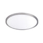 WAC Lighting FM-15RN-930-NI 15" LED Round Ceiling and Wall Mount, 28W, 3000K Color Temperature, 90 CRI, 2550 Lumens, Nickel