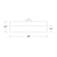 WAC FM-240209-CS-WT 22W Twist-N-Lite Flush Mount LED Ceiling Light, Selectable CCT 2700K/3000K/3500K/4000K/5000K, 90 CRI, 1500 Lumens, White