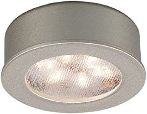 WAC Lighting HR-LED87-27-BN LED Round Button Light, 2700K, Brushed Nickel