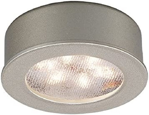 WAC Lighting HR-LED87-BN LED Round Button Light, 3000K, Brushed Nickel
