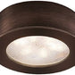 WAC Lighting HR-LED87-CB LED Round Button Light, 3000K, Copper Bronze