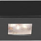 WAC Lighting HR-LED87S-BK LED Square Button Light, 3000K, Black