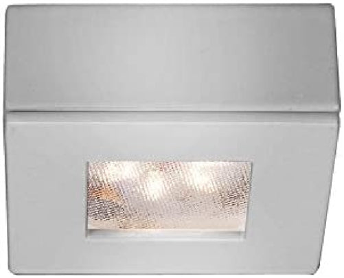 WAC Lighting HR-LED87S-BN LED Square Button Light, 3000K, Brushed Nickel