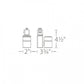 WAC Lighting L-1014N-835-BN Exterminator II LED L Track Light, 23 Degrees Beam, 3500K Color Temperature, 85 CRI, Brushed Nickel