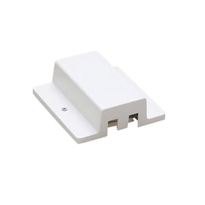 WAC LFC-BN L Track Floating Canopy Connector, Brushed Nickel