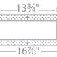 WAC Lighting MT-4LD316TL-WT 4" LED Precision Multiples Invisible Trim for Adjustable Spot 3 Light Housing, White