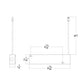 WAC PS-24DC-U6OR-T 60W 100-277VAC/24VDC InvisiLED Remote Enclosed Power Supply, 100-5% ELV and TRIAC Dimming