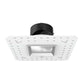WAC R2ASAL-F827-LHZ 2" Square Adjustable Trimless Housing, Wet Location, 40 Degrees Beam Spread, 85 CRI, 2700K, Lensed Haze