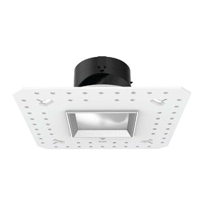 WAC R2ASAL-N840-LHZ 2" Square Adjustable Trimless Housing, Wet Location, 26 Degrees Beam Spread, 85 CRI, 4000K, Lensed Haze