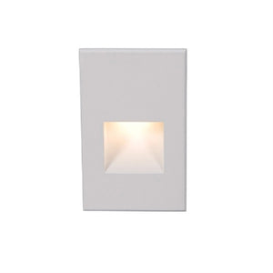 WAC WL-LED200-27-WT Vertical Rectangle LEDme Step Light, 120-277V, 2700K Color Temperature, White