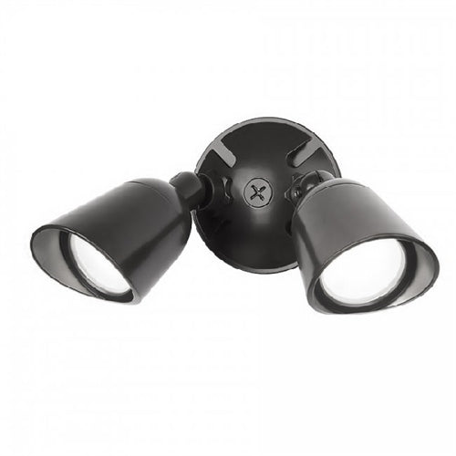 WAC Lighting WP-LED430-50-ABK 30W Outdoor Endurance LED Double Wallpack Spot Light, 3000K Color Temperature, 1030x2 Lumens, Architectural Black