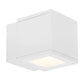 WAC Lighting WS-W2505-WT 30W Rubix Double LED Wall Mount, 3000K Color Temperature, 90 CRI, 1400 Lumens, White
