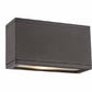WAC Lighting WS-W2510-BZ 30W Rubix Double LED Wall Mount, 3000K Color Temperature, 90 CRI, 1385 Lumens, Bronze
