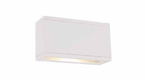 WAC Lighting WS-W2510-WT 30W Rubix Double LED Wall Mount, 3000K Color Temperature, 90 CRI, 1385 Lumens, White