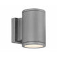 WAC Lighting WS-W2604-GH 6.5" Tube Double LED Light Outdoor Wall Sconce, 16W, 800 Lumens, 3000K Color Temperature, 90 CRI, Graphite