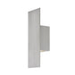 WAC Lighting WS-W54614-AL 11W 14" Icon LED Outdoor Wall Sconce, 3000K Color Temperature, 90 CRI, Brushed Aluminum