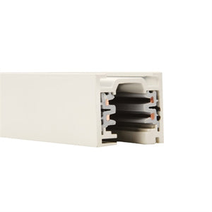 WAC WT8-WT 8' W Trac, 120V, Surface Mount, White