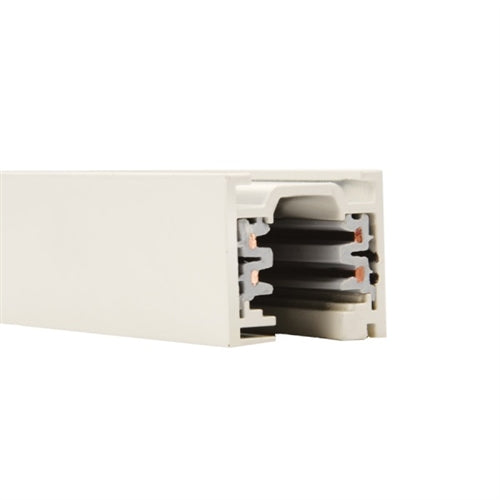 WAC WT8-WT 8' W Trac, 120V, Surface Mount, White