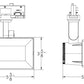 WAC WTK-5028W-935-PT 5028W LED Track Light, 3500K, 90 CRI, Platinum