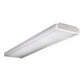 Metalux 4WSNLED-LD4-40SL-F-UNV-EL14W-L840-CD1-U 4' Premium LED Wraparound, 4000 Lumens, Fros Acrylic Lens, 120-277V, 14W Emergency Battery Pack, 80 CRI, 4000K, 0-10V Dimming