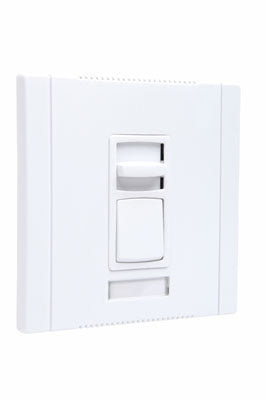 Wattstopper CD1603GRY Titan 1600W Incandescent Single Pole/ 3-Way, Preset Dimmer, Wide, Gray