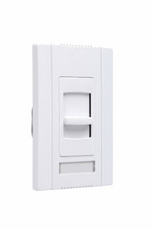 Wattstopper CDLV700W 700VA Magnetic Low Voltage Single Pole, Slide-to-Off Dimmer, Narrow, White