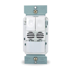 Wattstopper DSW-200-R Dual Technology Dual Relay Wall Switch Occupancy Sensor, 2 Relays 120/277V, Red
