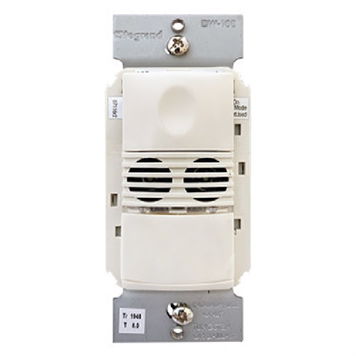 Wattstopper DW-100-LA Dual Tech Wall Switch Occupancy Sensor, 120/277V, Light Almond