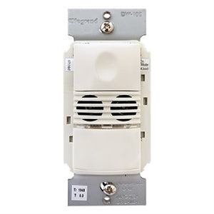 Wattstopper DW-100-LA Dual Tech Wall Switch Occupancy Sensor, 120/277V, Light Almond